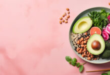 Vegane Ernährung Buddha or poke bowl